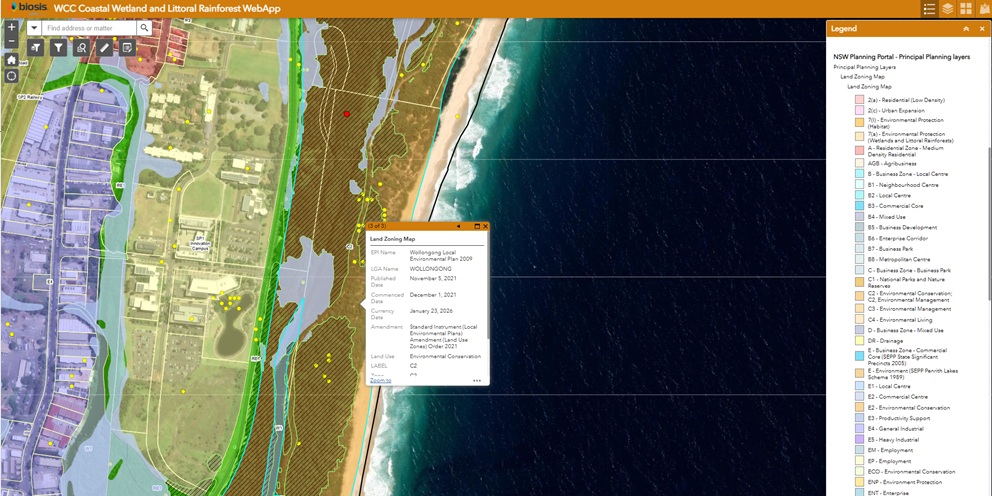 Sample of client-side web application to help inform decision making